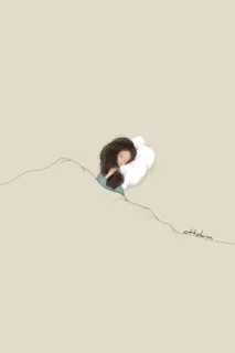 😴 сон, кровать, женщина, ночь, спать, мечта telegram sticker