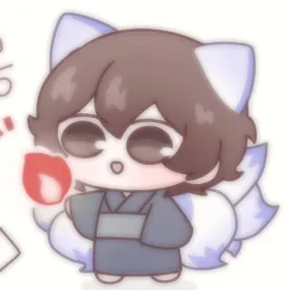 🧸 Anime, Rubah, Lucu, Kartun telegram sticker