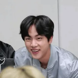 💭 Jin kpop, singer, idol, celebrity, music, boy band, bts telegram sticker