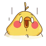 Птенчик от @TgEmojis telegram emojis 😳