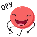 😂 счастливый, мультфильм, эмодзи, милый, улыбающийся, лицо telegram sticker