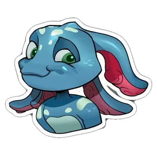 ๐ creatura, animale, personaggio, cartone animato, adesivo telegram sticker