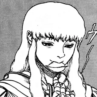 🗡️ Griffith Berserk มังงะ, อนิเมะ, แฟนตาซี, ศิลปะ, กริฟฟิส telegram sticker
