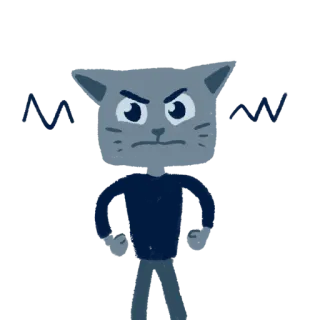 Котики (art by @artstriks) @stickerssave telegram stickers