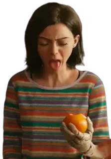 🤢 Alita Alita: Battle Angel alita, manga, cyborgue, battle angel whatsapp sticker