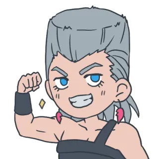 Cute Jojo´s by Gamusaur telegram stickers