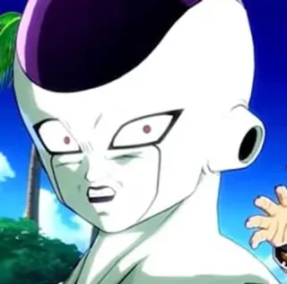 😦 Frieza Dragon Ball Anime, Dragon Ball, Frieza, Penjahat, Karakter telegram sticker