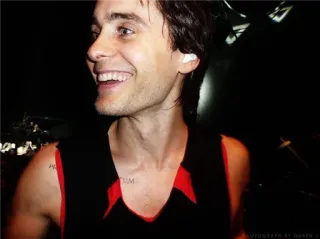 😂 Jared Leto celebryta, aktor, muzyk, Jared Leto, piosenkarz, mężczyzna telegram sticker