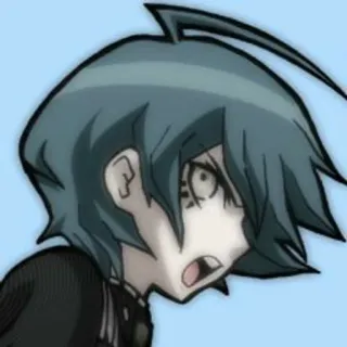 🌟 Shuichi Saihara Danganronpa Anime, Manga, Danganronpa, Shuichi Saihara, Personaje telegram sticker