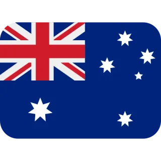🇦🇺 Australia, bandera, bandera nacional, bandera australiana telegram sticker