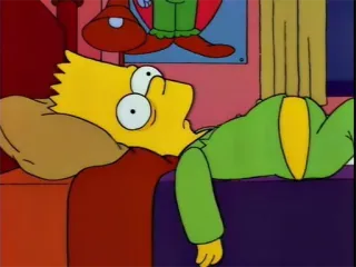 🛌 Bart Simpson The Simpsons 만화, 바트 심슨, 심슨 가족, 캐릭터, TV 쇼, 애니메이션 telegram sticker