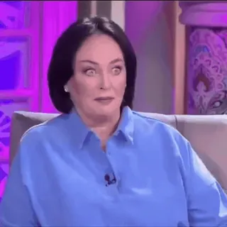 😳 Larisa Guzeeva and Roza Syabitova Let's Get Married! Larisa Guzeeva, Roza Syabitova, Lets Get Married, Russian TV, reaction, meme, confused, skeptical telegram sticker