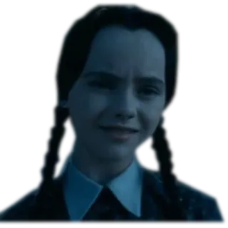 😩 Wednesday Addams The Addams Family mercredi addams, la famille addams, gothique, sombre, humour, série tv telegram sticker