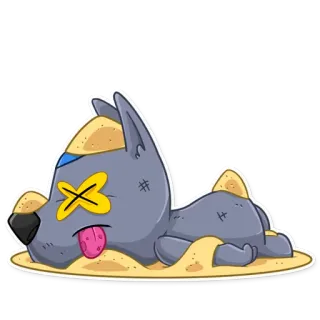 Anpu the Archaeologist telegram stickers