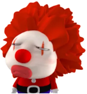 Bad Clown @stickersb2b telegram stickers