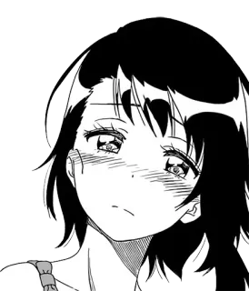☹ Anime, Manga, Vrouw, Meisje, Personage, Illustratie whatsapp sticker
