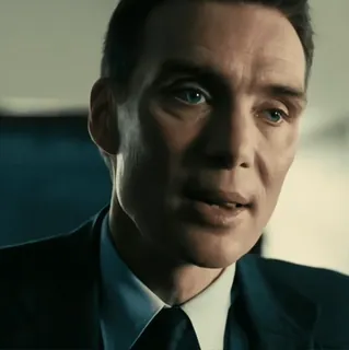 🎬 J. Robert Oppenheimer Oppenheimer Cillian Murphy, film, scientifique, portrait, drame telegram sticker