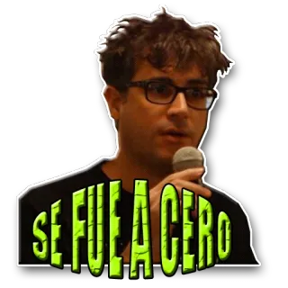 😉 SE FUE A CERO espanhol, frase telegram sticker