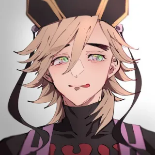 ⛓️ Douma Demon Slayer Anime, Charakter, Fanart, Dämon, Douma telegram sticker