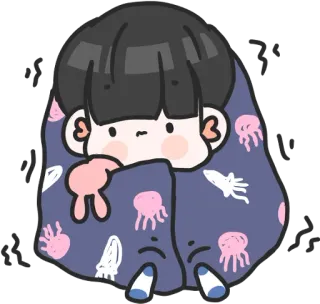 Polka Dot Boy :: @line_stickers telegram stickers