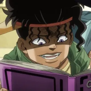 💚 Koichi Hirose JoJo's Bizarre Adventure Anime, Manga, Charakter, Ausdruck, Jojos bizarre Abenteuer, Koichi Hirose telegram sticker