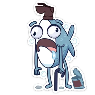 mr. Fish :: @AuthorStickers telegram stickers