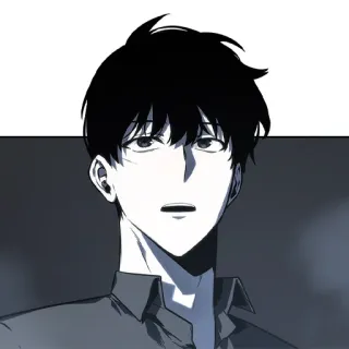 📱 Anime, Man, Portret telegram sticker