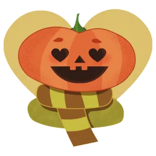Mr.Pumpkin whatsapp stickers
