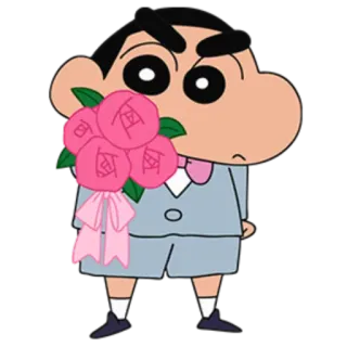 Crayon Shin-chan @stickerscar telegram stickers