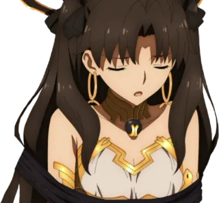 😞 Rin Tohsaka Fate/stay night Anime, Manga, Dibujo animado, Rin Tohsaka, Fate Stay Night, Femenino, Personaje telegram sticker