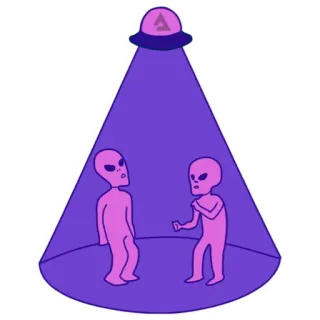 Audius Vibes telegram stickers