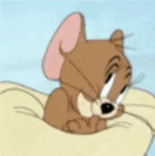 😚 Jerry cartoon, mouse, Jerry, Tom and Jerry telegram sticker