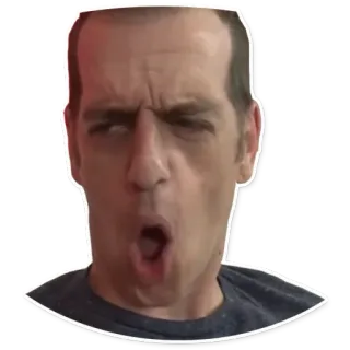 💕 face, expression, man, shocked, surprise telegram sticker