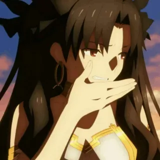 😶 Anime, Mujer, Llorando, Expresión, Femenino telegram sticker