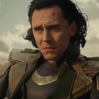💚 Loki Loki, Marvel, Tom Hiddleston, Personaggio telegram sticker