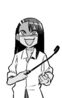 ◾️ Nagatoro Don't Toy with Me, Miss Nagatoro Anime, Manga, Nagatoro, Cartoon, Mädchen, Miss Nagatoro telegram sticker