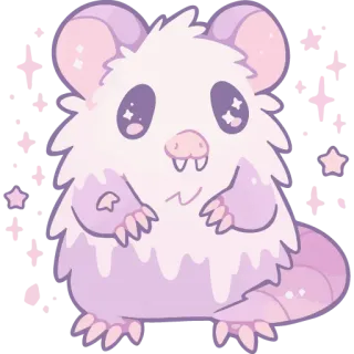 НЕЖНЫЕ 🌸✨ @cute_enot_art whatsapp stickers