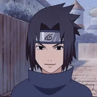 😏 Sasuke Uchiha Naruto anime, manga, sasuke, uchiha, naruto telegram sticker