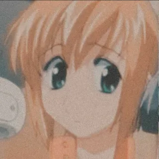 🌟 Anime, Ragazza, Cartone animato, Personaggio, Carino, Manga telegram sticker