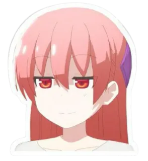 😐 อนิเมะ, ผู้หญิง, ตัวละคร, มังงะ, การ์ตูน, ภาพประกอบ telegram sticker