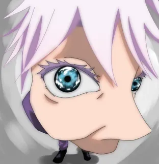 👁 Gojo Satoru Jujutsu Kaisen Anime, Manga, Gojo Satoru, Jujutsu Kaisen, Personaje telegram sticker