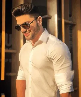 📎 man, sunglasses, portrait, fashion, style, male, model, handsome telegram sticker