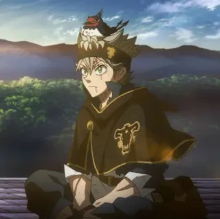 🍓 Asta Black Clover Anime, Fantasía, Shonen, Manga, Asta, Black Clover telegram sticker