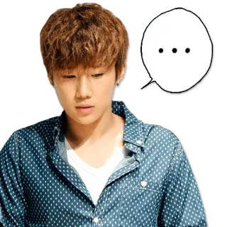 😶 ... 사람, 생각, 스티커, 말풍선 telegram sticker