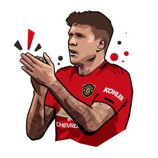 👏 football, football, Manchester United, athlète, joueur de foot telegram sticker