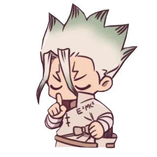 🤫 E=MC² 애니메이션, 과학, 물리학, e=mc2, 만화 telegram sticker