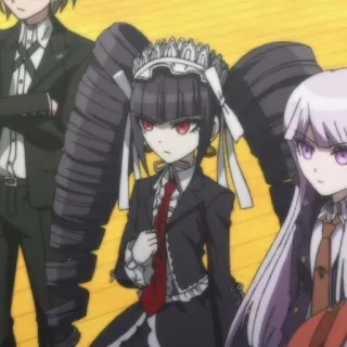🃏 Celestia Ludenberg Danganronpa Anime, Danganronpa, Celestia Ludenberg telegram sticker