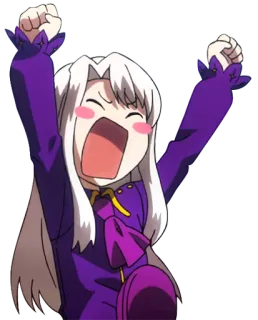 😤 アニメ, キャラクター, 女の子, 可愛い, 漫画 telegram sticker
