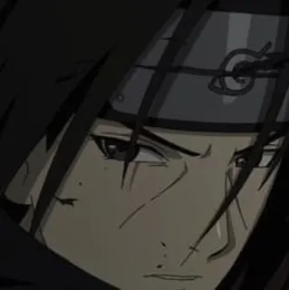 🎼 Itachi Naruto Аниме, Наруто, Итачи, Манга, Учиха telegram sticker