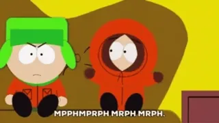 😶 Kenny McCormick South Park MPPHMRPRPH MRPH MRPH. Hoạt hình, South Park, Kenny, Kyle, Hài telegram sticker